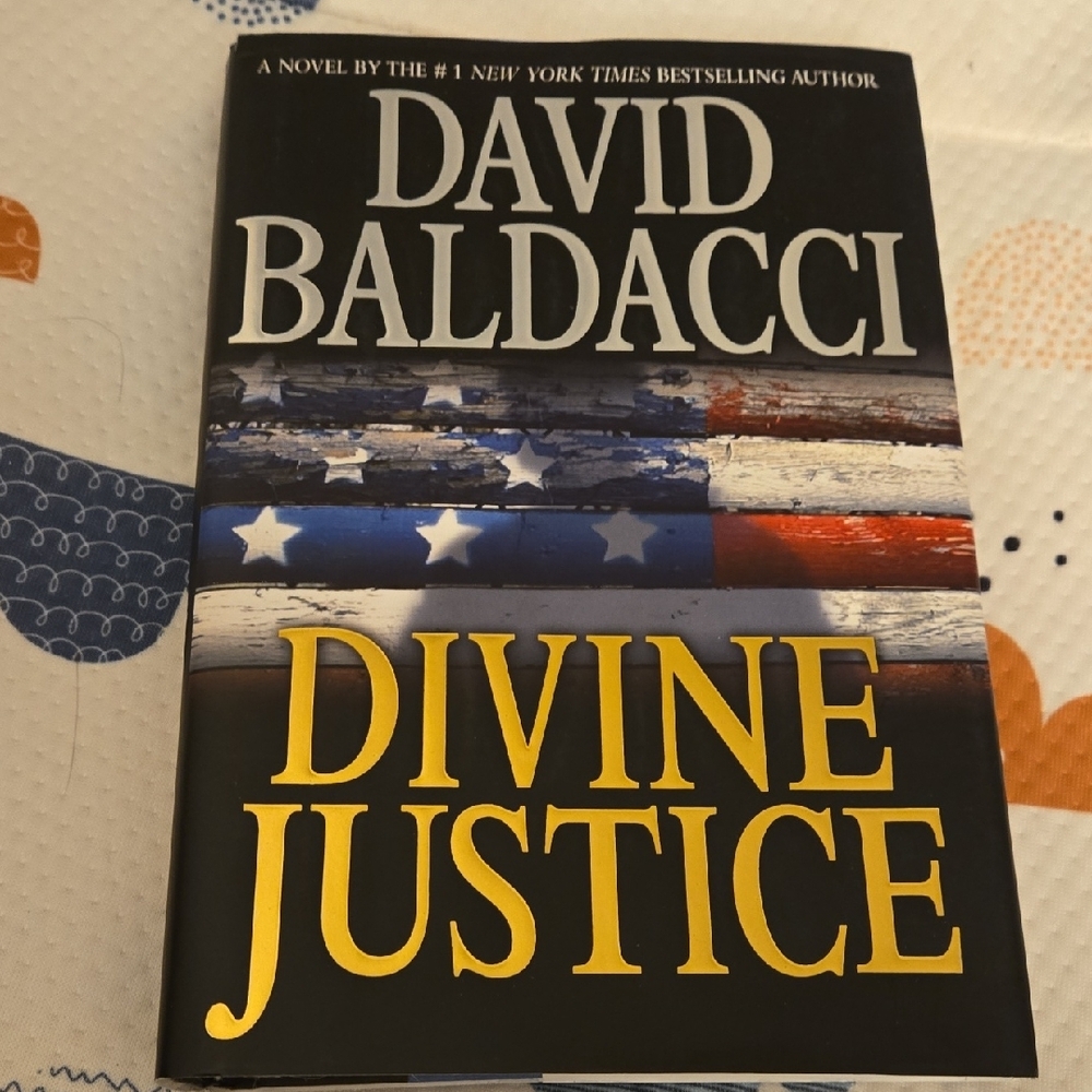 David Baldacci 'Divine Justice' Hardcover Book